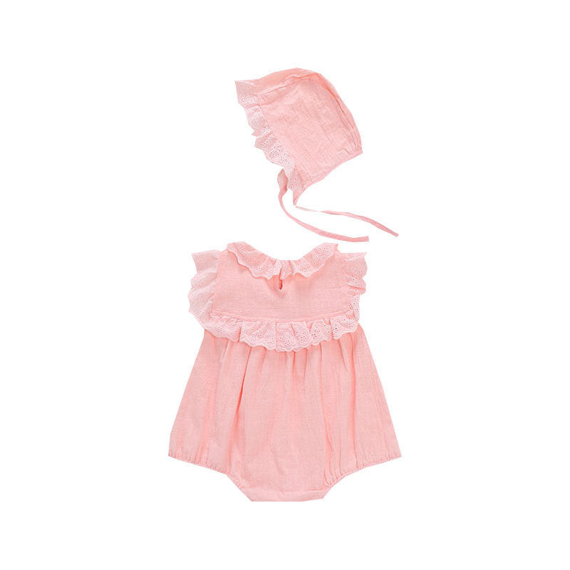 Children's Clothing Summer Thin Lace Jumpsuit With Jumpsuit, Climbing Suit