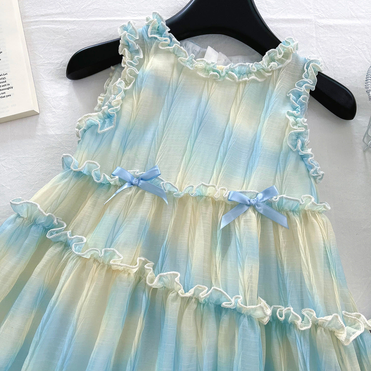 Summer Western Style Princess Fashionable Chiffon Children's Dress