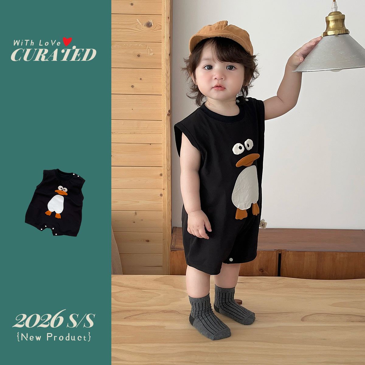 Infant Toddler Jumpsuit Boy's Romper Thin Jumpsuit, Climbing Suit