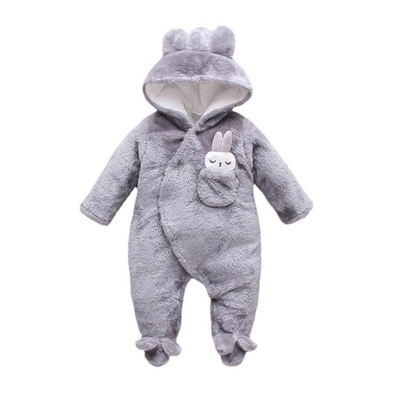 Cotton Long-sleeved Bottoming Romper Toddler Rompers Jumpsuit, Climbing Suit