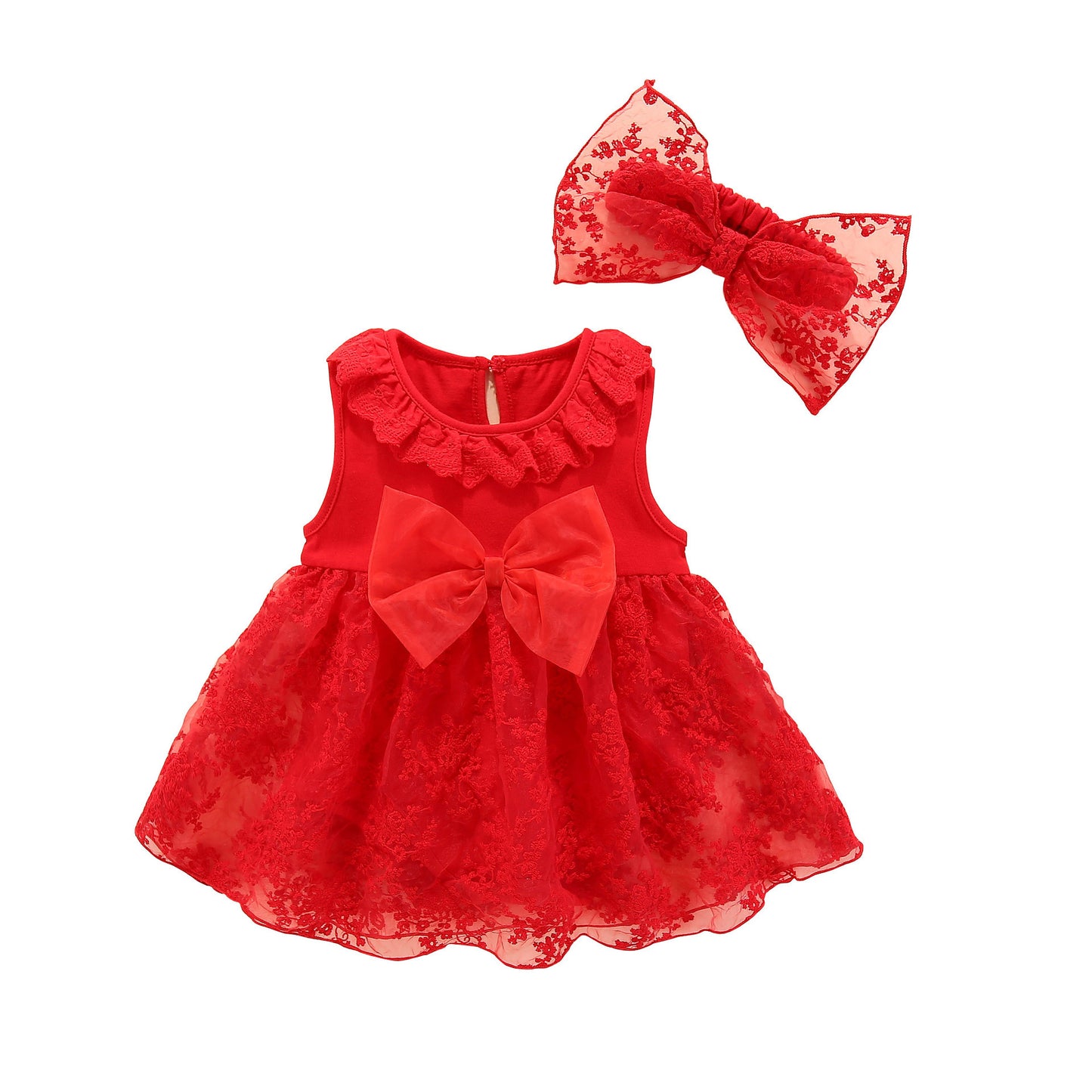 For Babies Refreshing Princess Jumpsuit Dress Korean Style Embroidered Mesh Jumpsuit, Climbing Suit