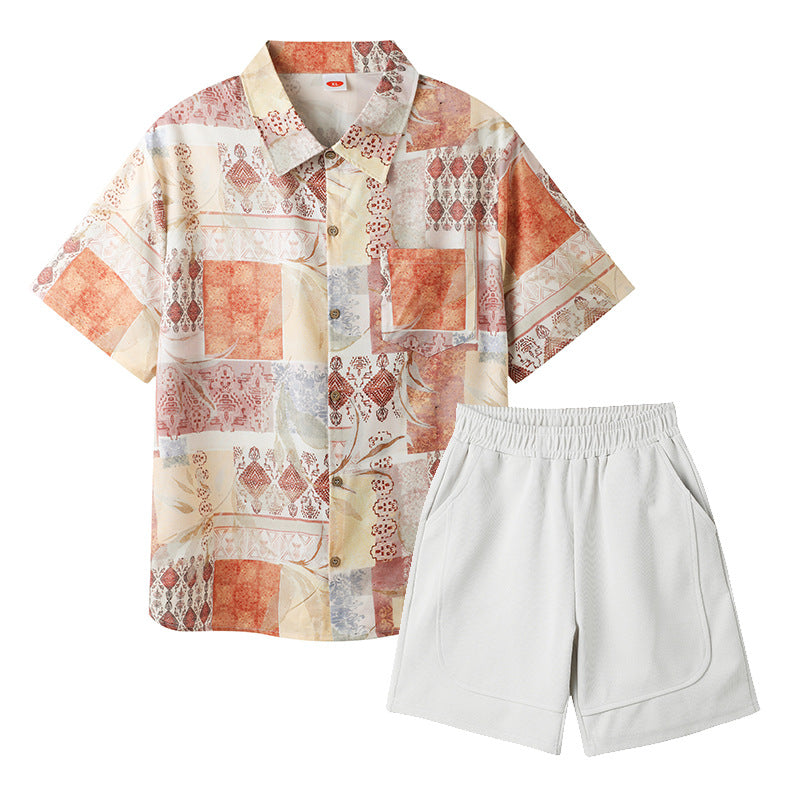 Wear Yunnan Grassland Travel Family Of Four Ethnic Style Seaside Parent-child Outfit