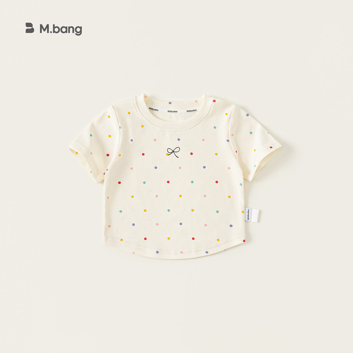 Children's Summer Sweet Polka Dot Short Sleeve Lace Casual Pants Two-piece Children's Suit