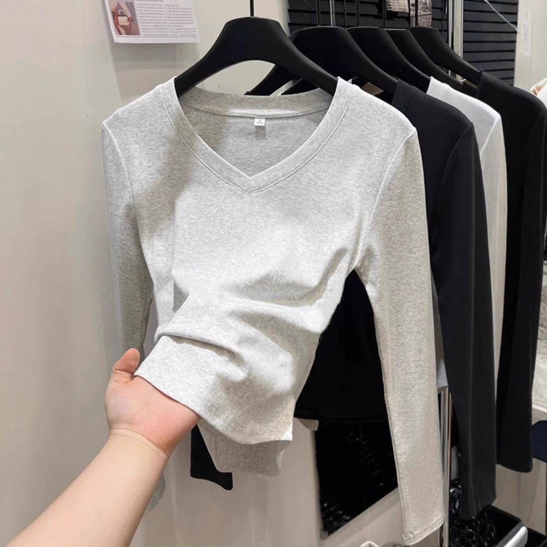 Women's Slim Fit Slimming Summer Inner Bottoming Women's T-shirt