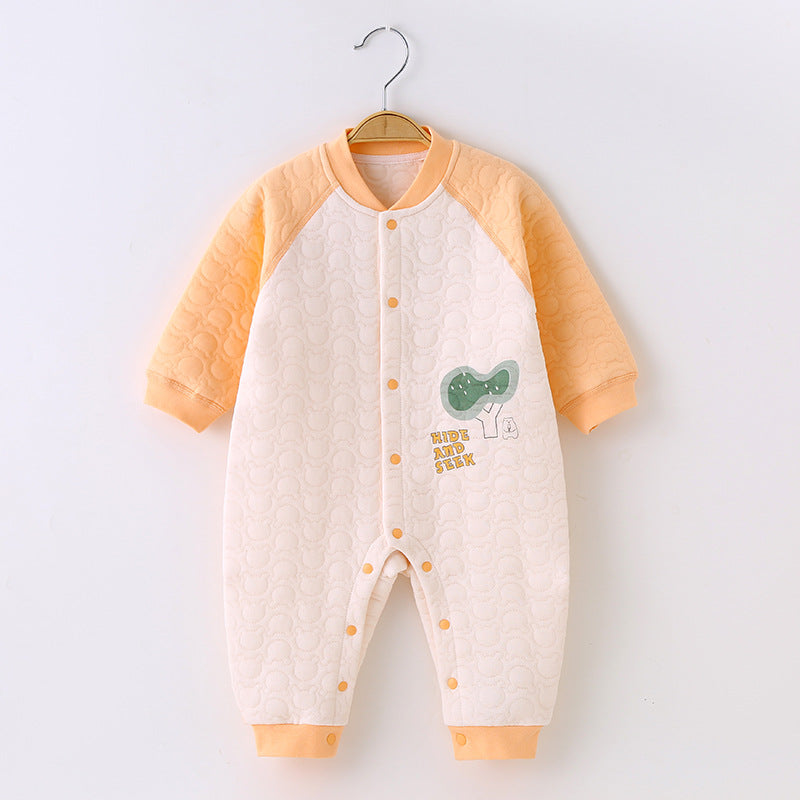 Pure Cotton Boneless Keep Rompers Pajamas Born Jumpsuit, Climbing Suit