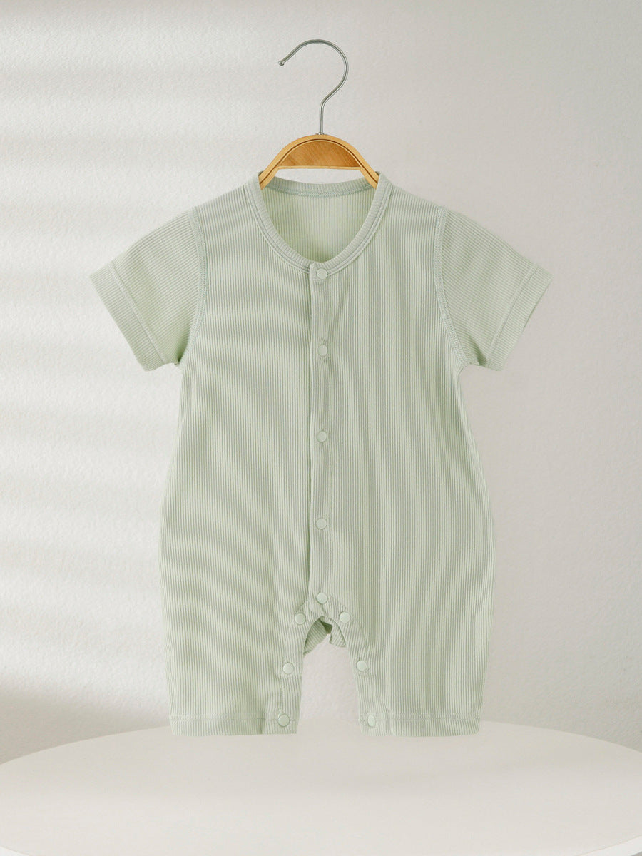 Comer Summer Modal Jumpsuit Thin Short-sleeved Romper Boy Jumpsuit, Climbing Suit