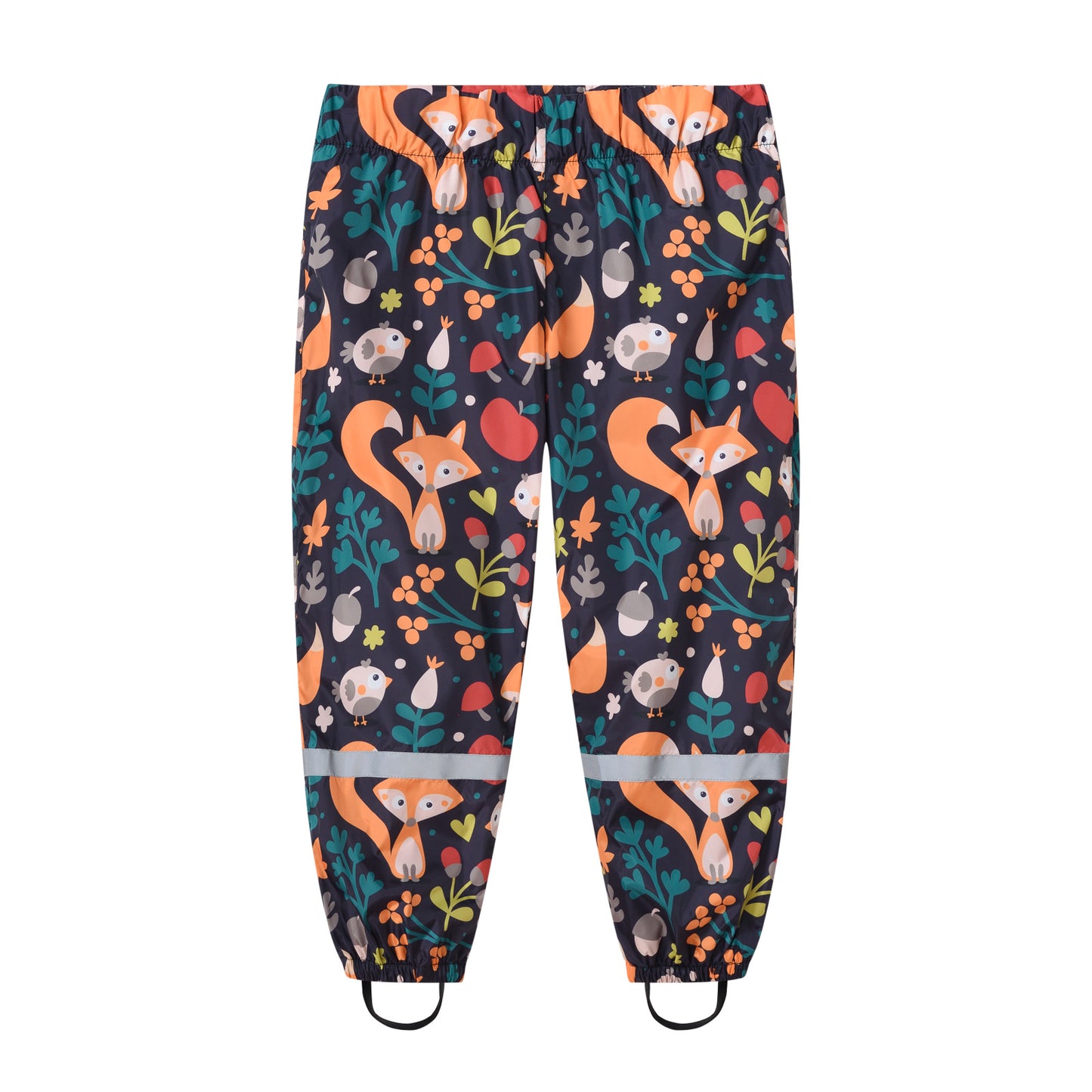 Casual Rain Elastic Beef Tendon Waist Printed Children's Pants