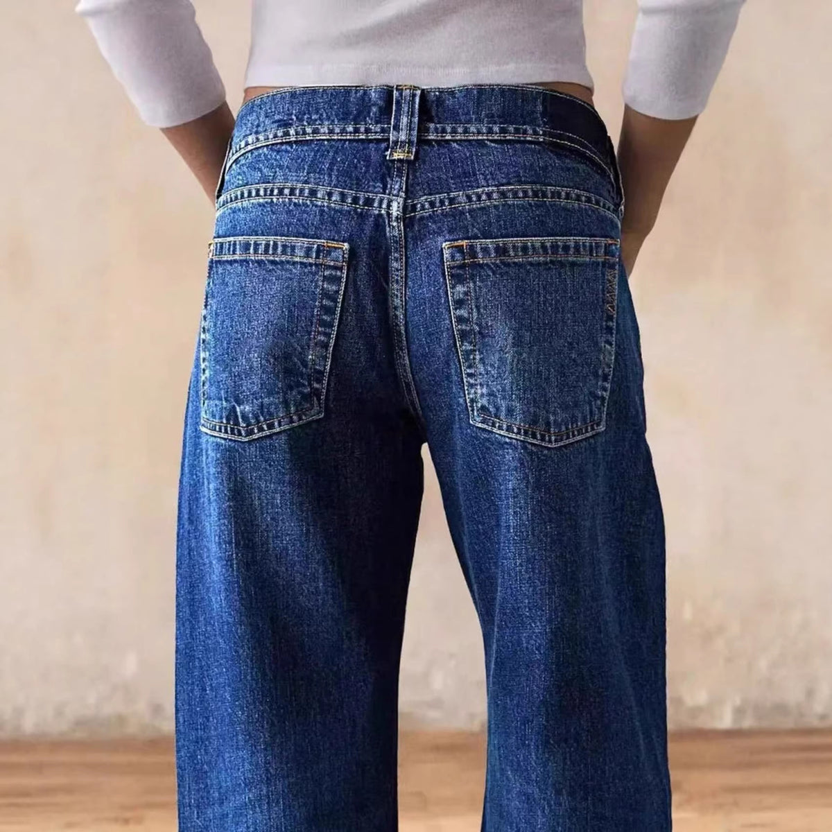 Women's Loose Washed-out Casual Comfortable Summer Style Jeans