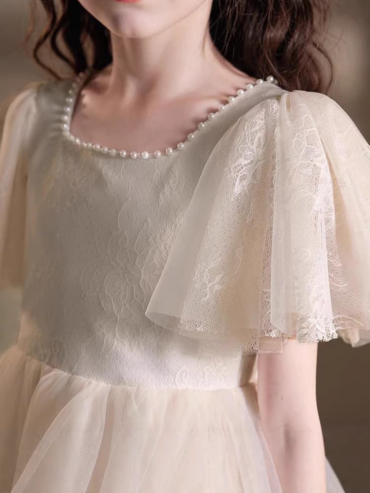 Costume For Piano Performance Birthday Light Luxury Children's Dress