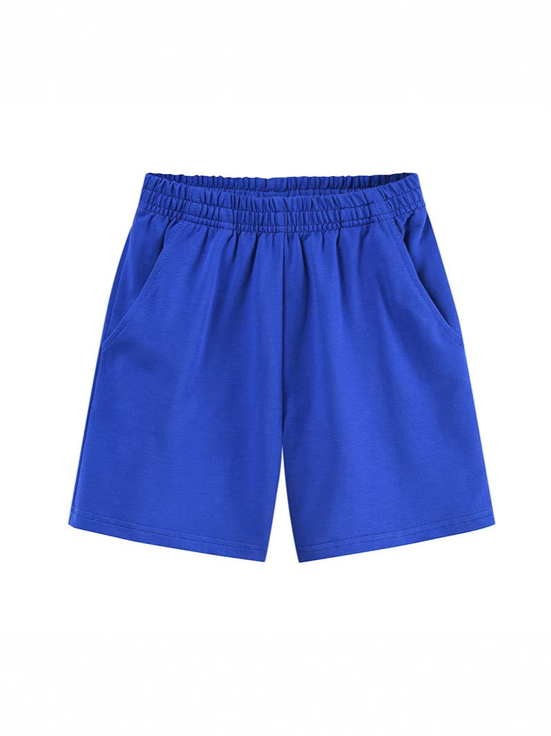 Children's Navy Blue Summer Eton Thin Primary School Uniform Gray Middle Children's Pants