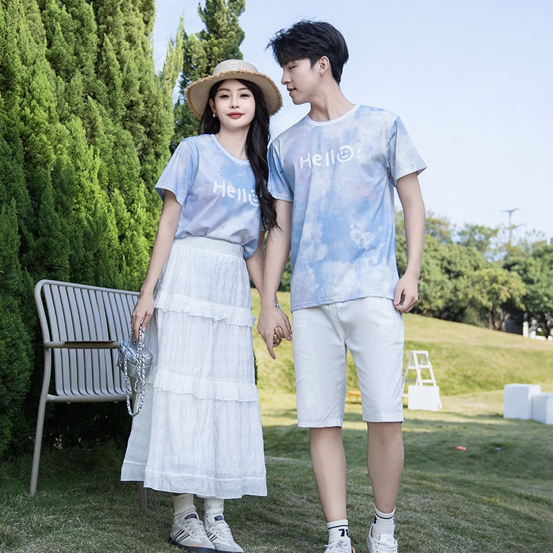 Comfortable Pretty Suit Beachwear Mid-length Skirt Parent-child Outfit