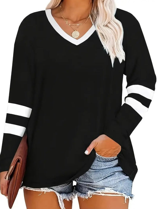 Women's Leisure Digital Printing Loose Oversized Long Women's T-shirt