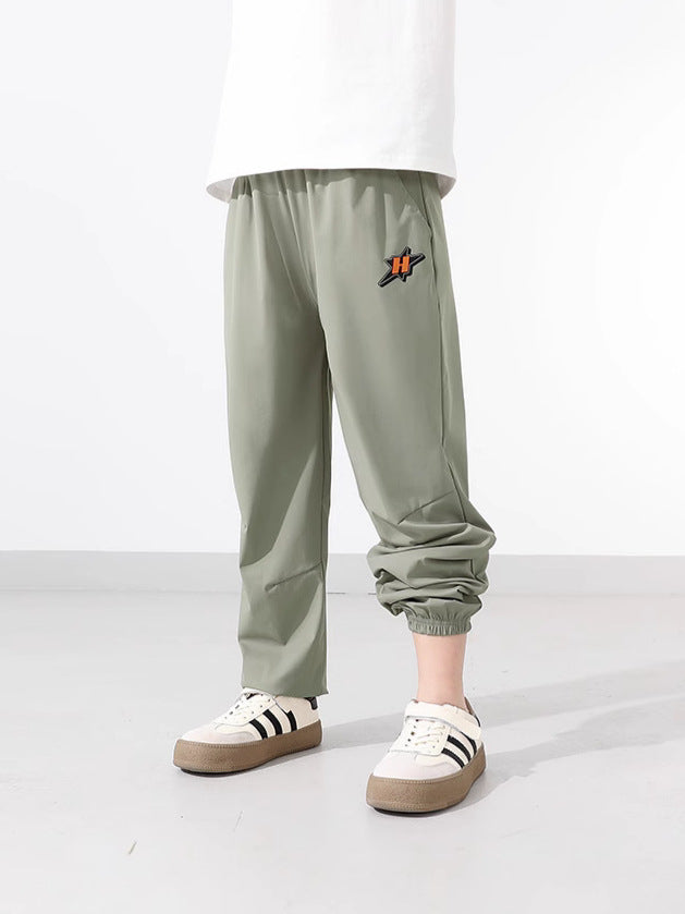 Children's Korean Style Outdoor Trousers Big Breathable Children's Pants