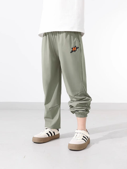 Children's Korean Style Outdoor Trousers Big Breathable Children's Pants