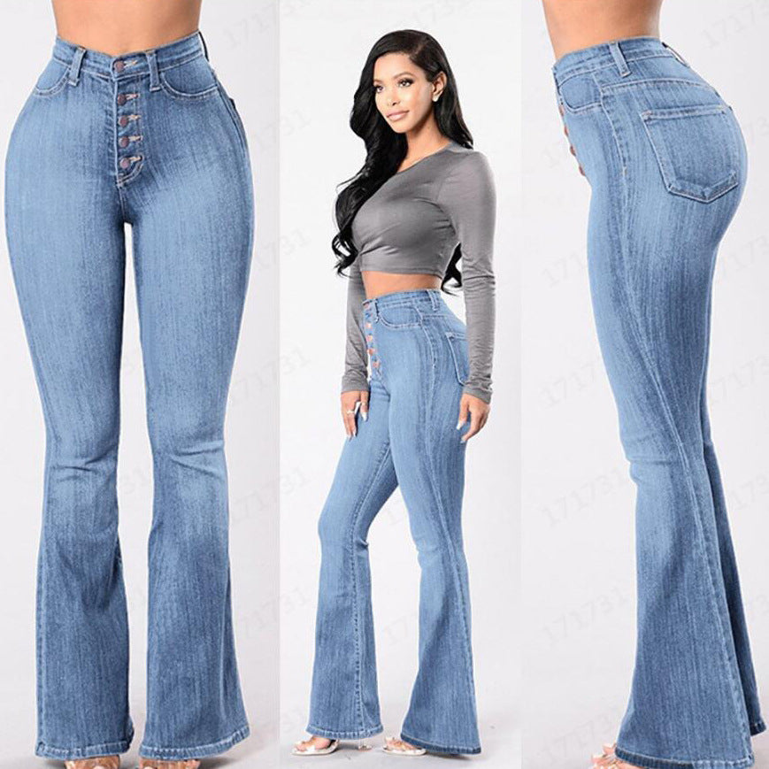 Attractive New Women's Stretch Fitted Thin Women's Jeans