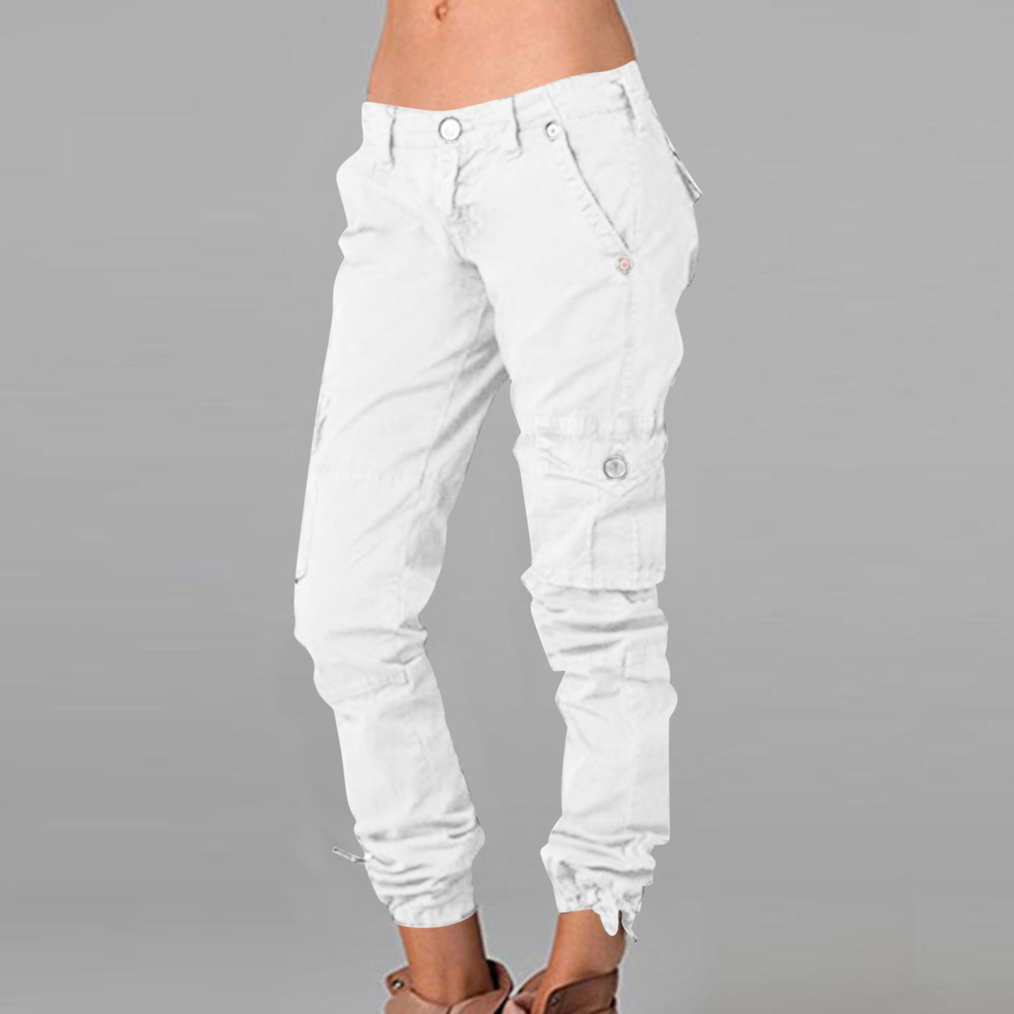 Trendy Casual Women's Tactical Sports Green Casual Pants