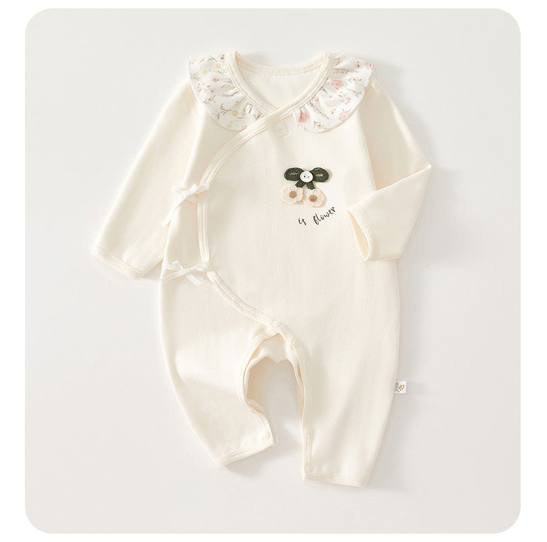 Jumpsuit Class Soft Wool Outing Rompers Autumn Born Gown Jumpsuit, Climbing Suit