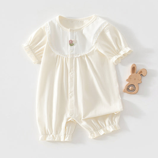 Clothing Short-sleeved Rompers Toddler Fresh Air Jumpsuit, Climbing Suit