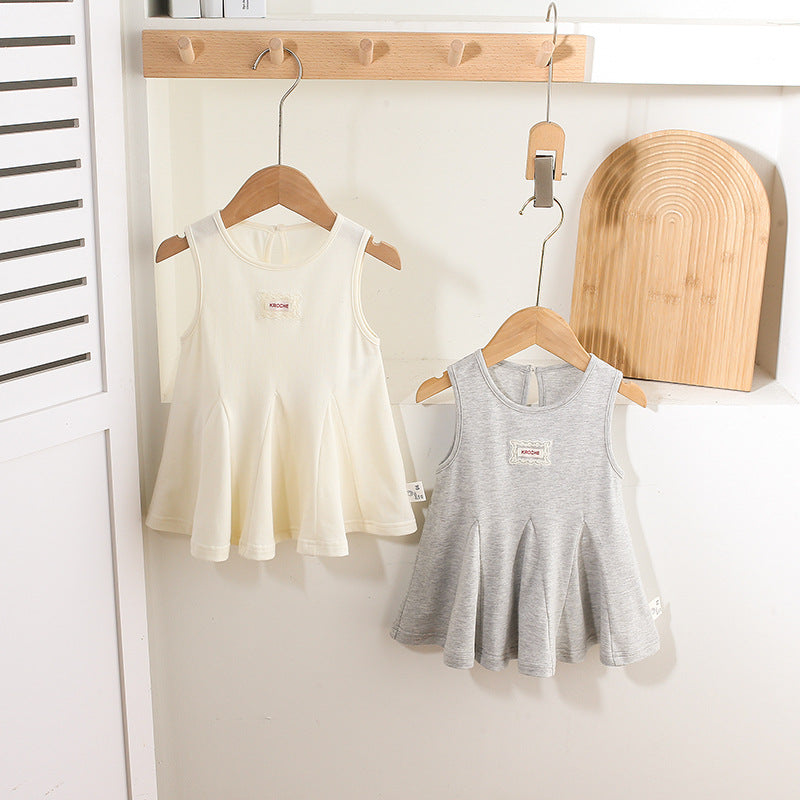 Summer Clothes Thin Cute Western Style Children's Dress