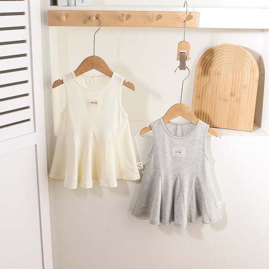 Summer Clothes Thin Cute Western Style Children's Dress
