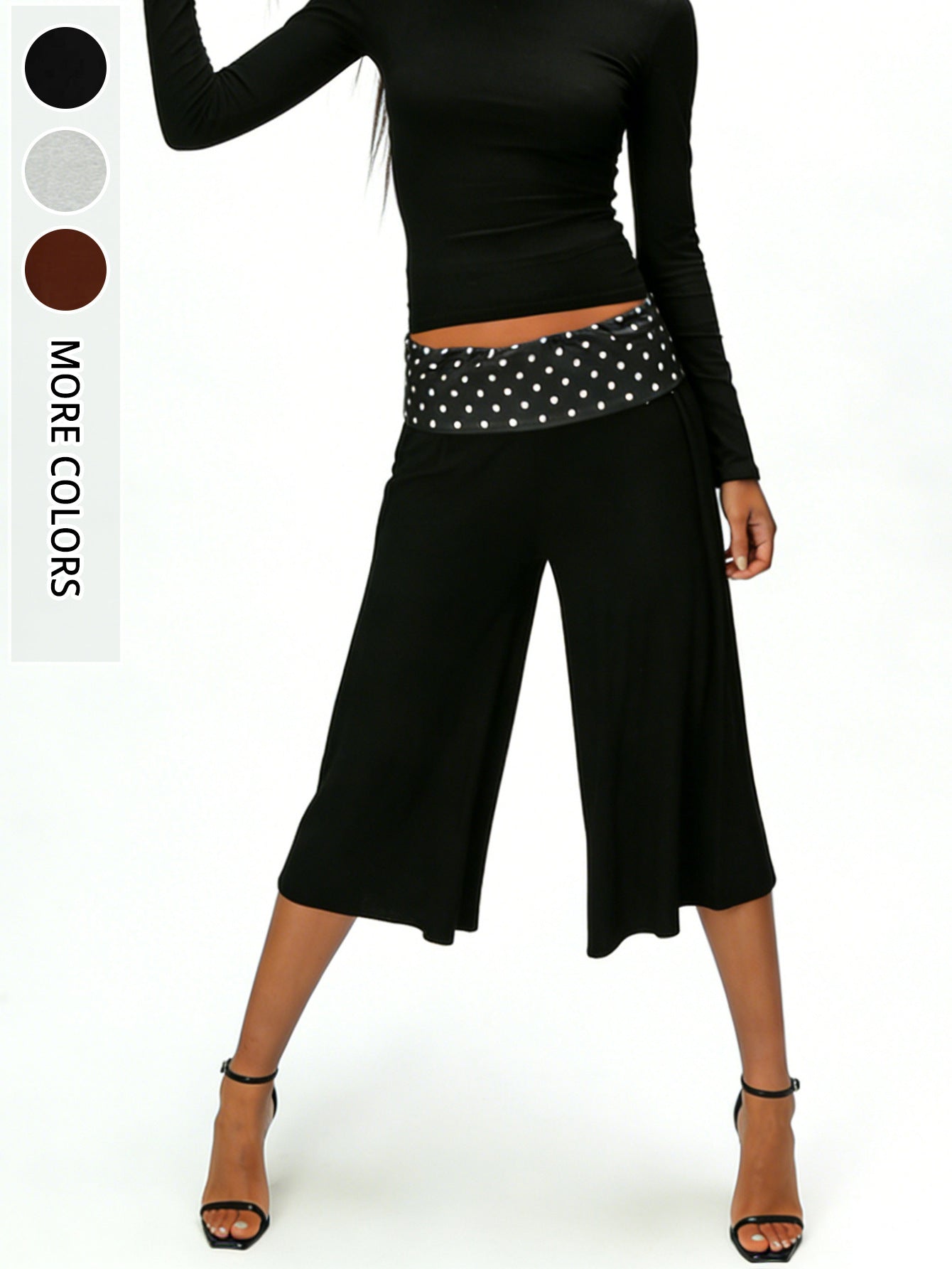 Women's Summer Vacation Loose Fashion Trend Cropped Casual Pants