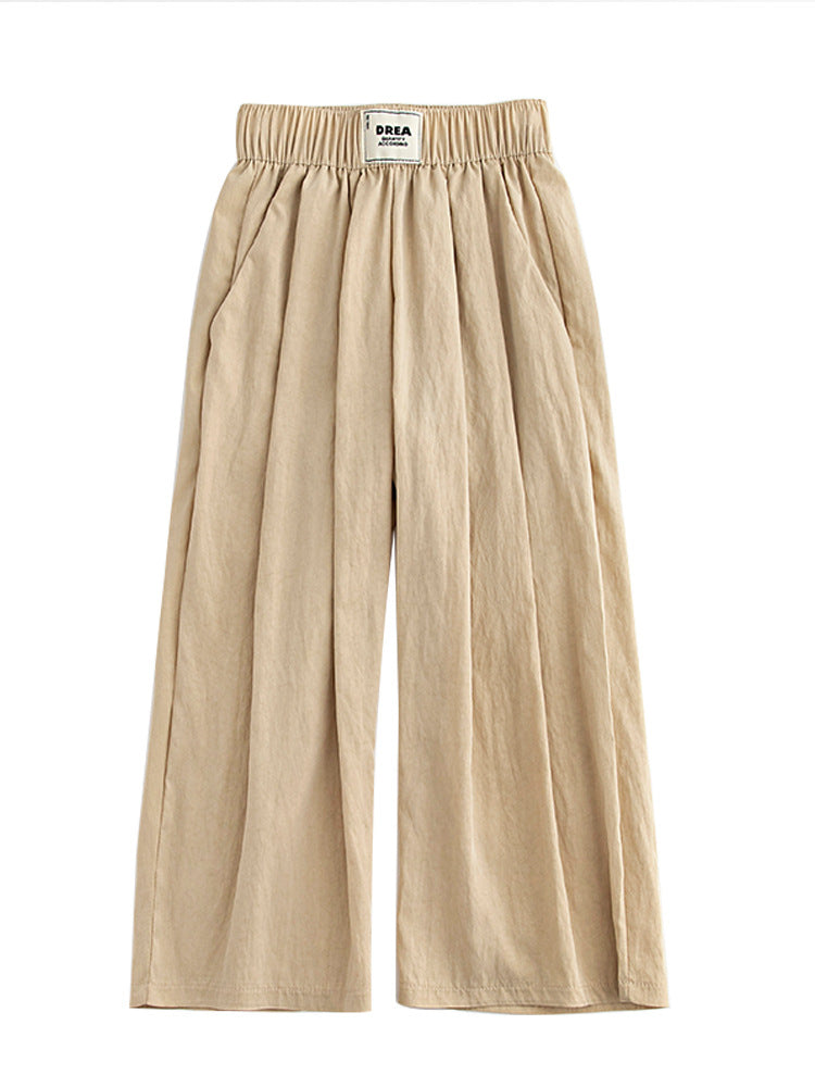 Children's Summer Thin Trousers Big Clothes Children's Pants