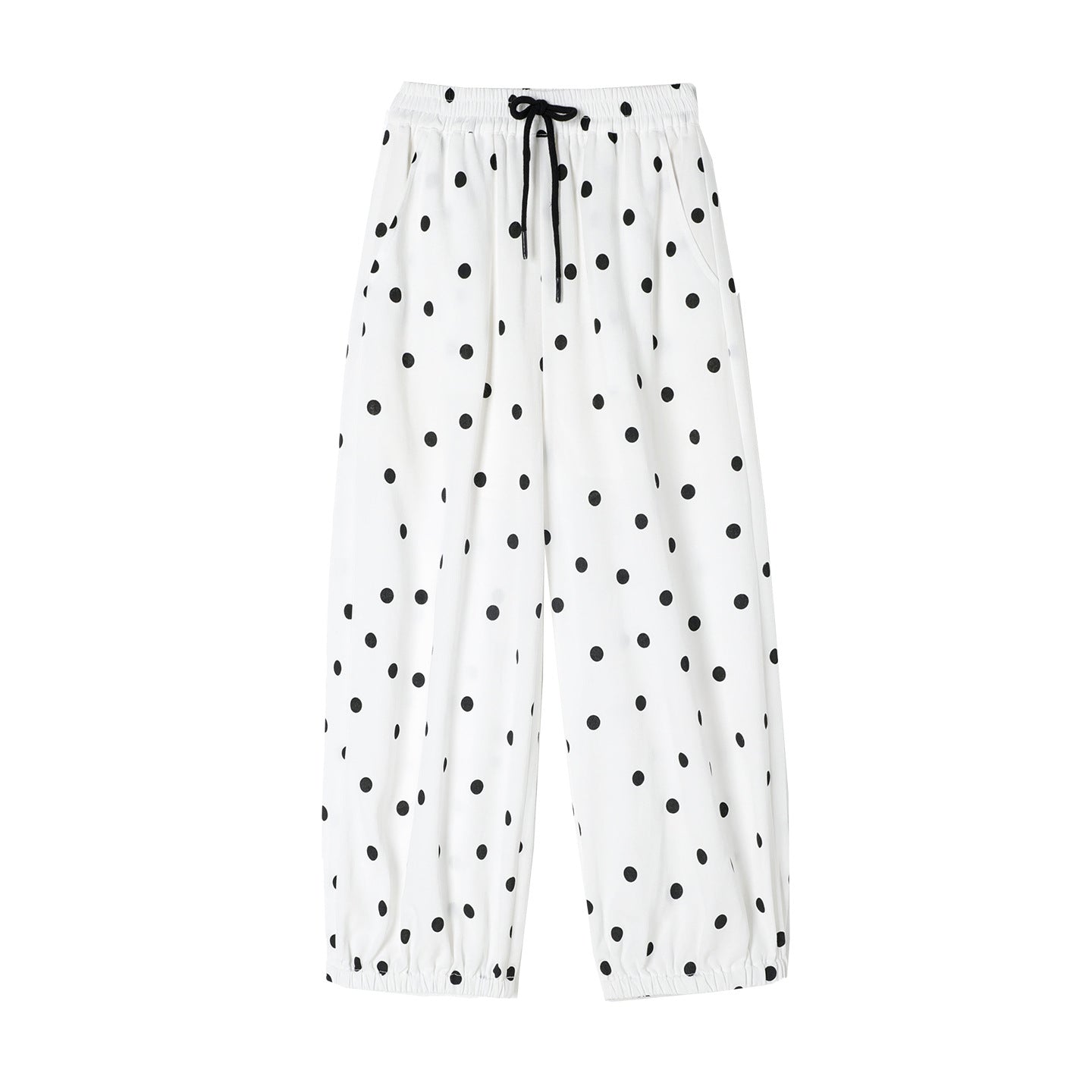 Polka Dot Balloon Summer Cropped Straight Loose Children's Pants