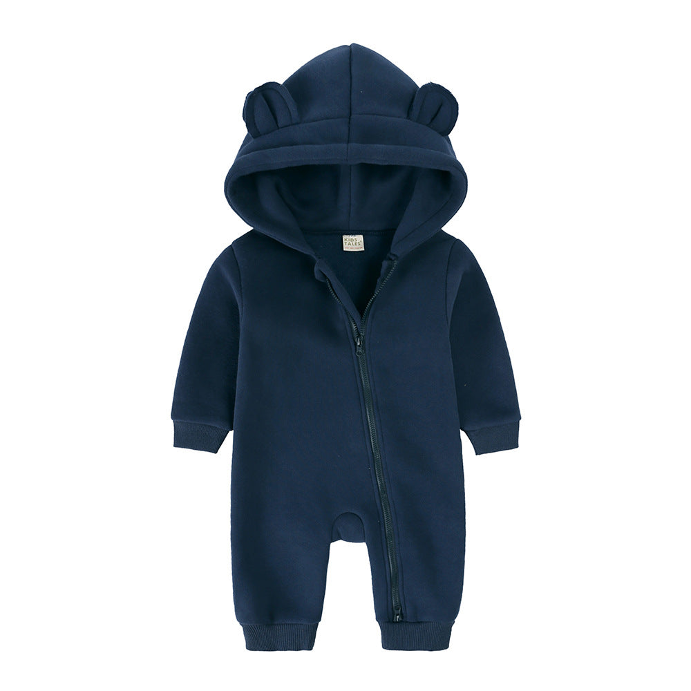 Clothing Male Female Year-old Animal Shape One-piece Romper Warm Jumpsuit, Climbing Suit