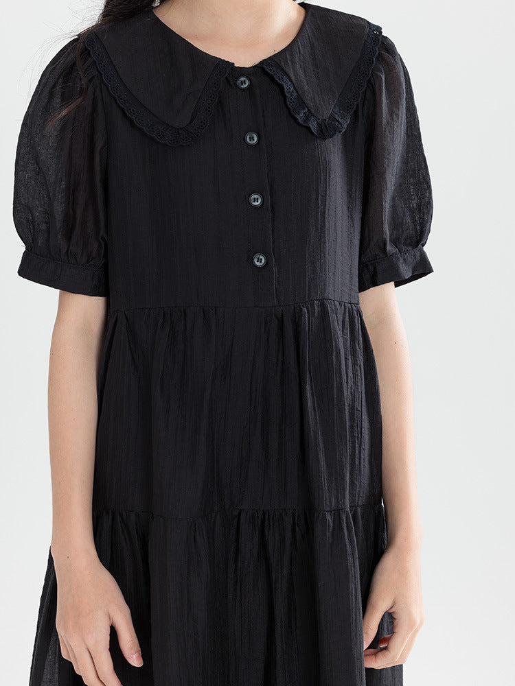 Lace Collar Doll Cake College Small Teen Long Children's Dress
