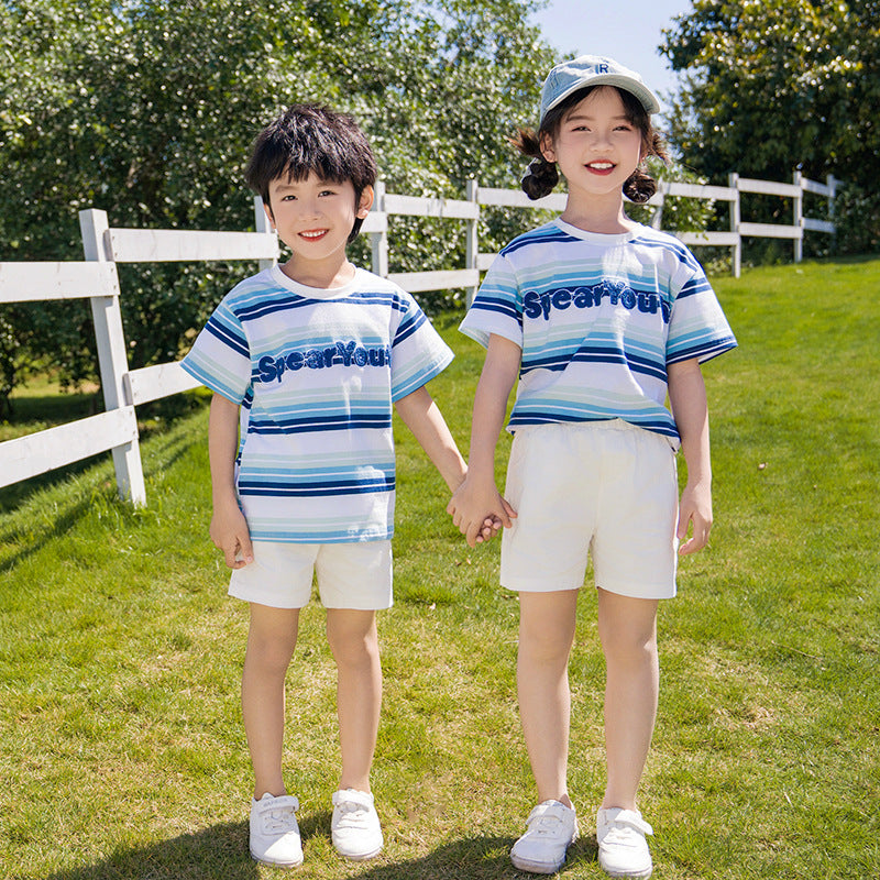Casual Wear Summer Fashion Seaside Holiday Western Style Family Parent-child Outfit