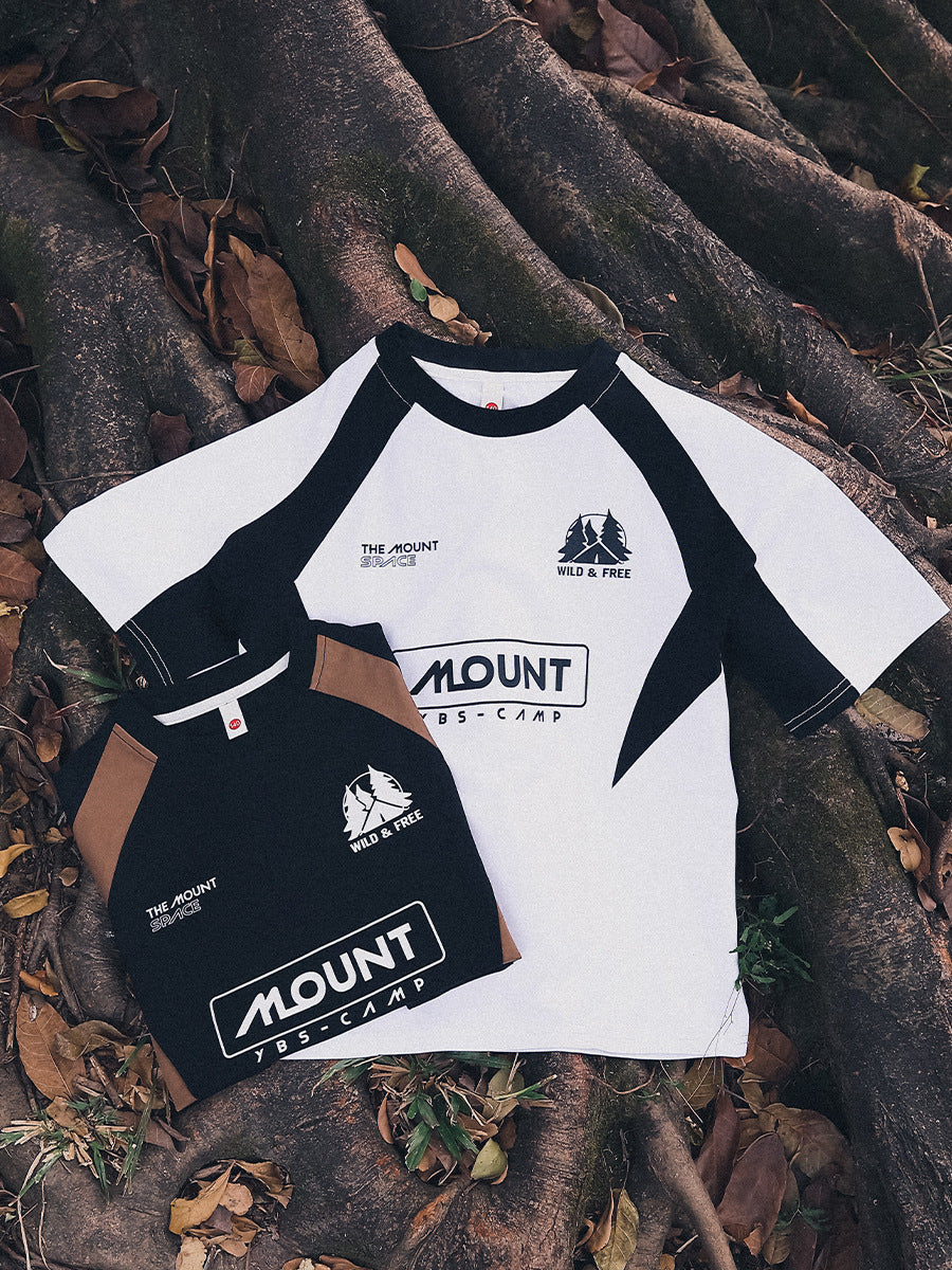 Children's Clothing Summer Contrast Stitching Short Sleeves Children's T-shirt