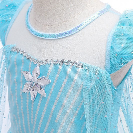Trendy Frozen 2 Aisha Long Princess Children's Dress