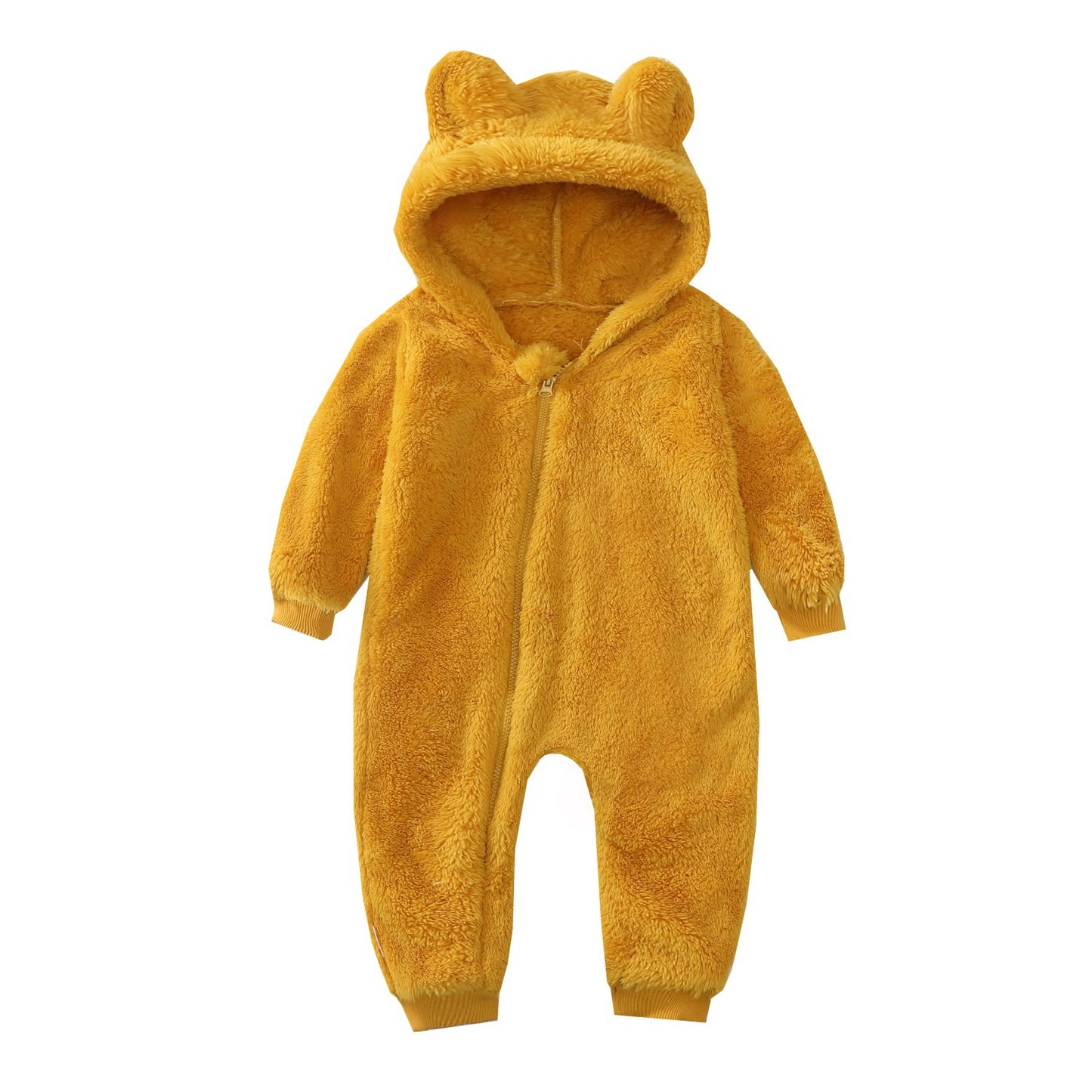 Cute Jumpsuit Boy One-piece Ear Hooded Jumpsuit, Climbing Suit