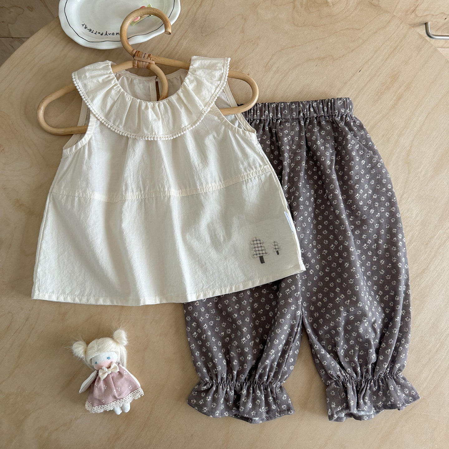 Suit Summer Western Style Unique Beautiful Clothes Super Children's T-shirt