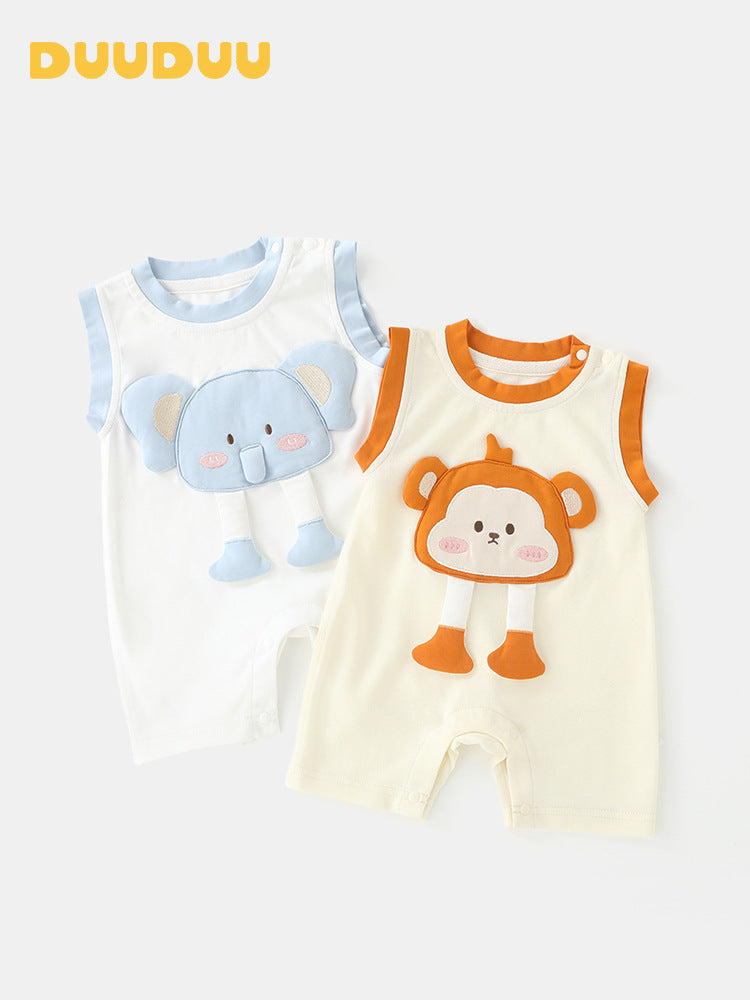 Vest Summer Thin Male Female Clothes Jumpsuit, Climbing Suit