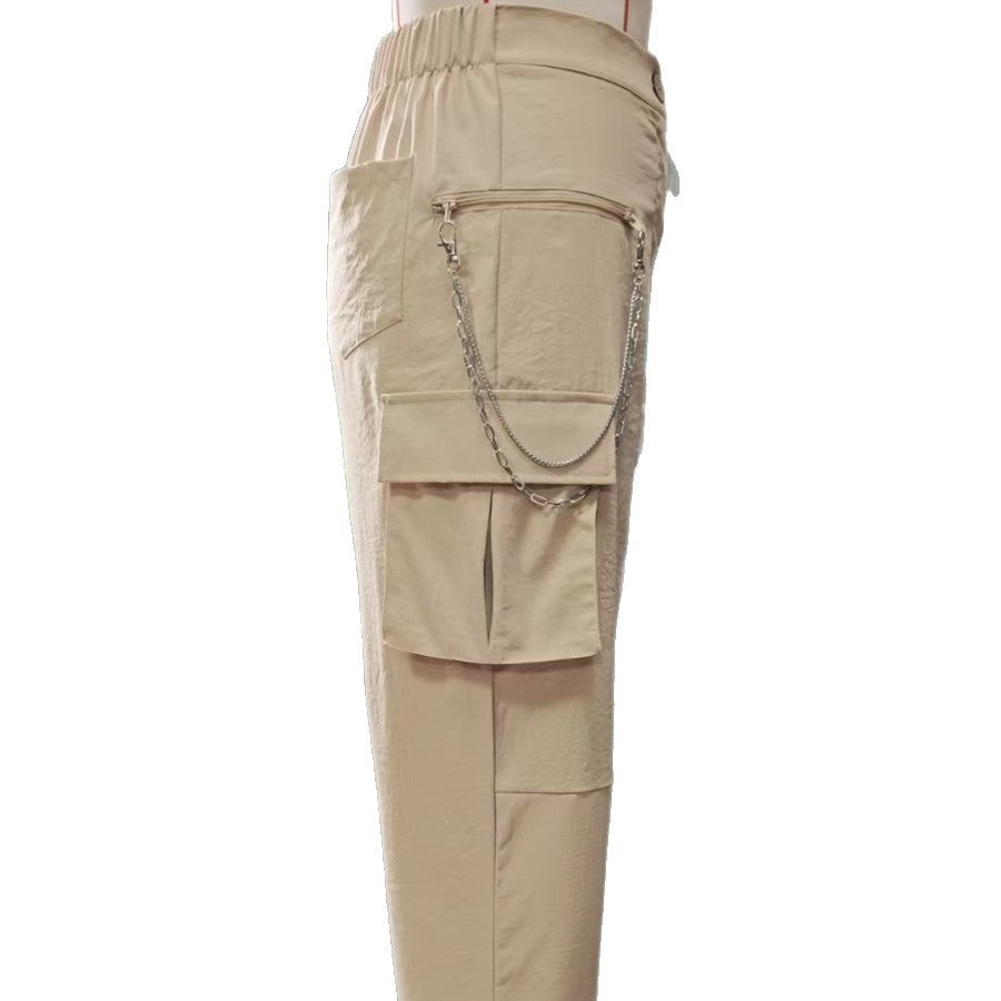 Classy Popular Women's Clothes Long Cargo Casual Pants