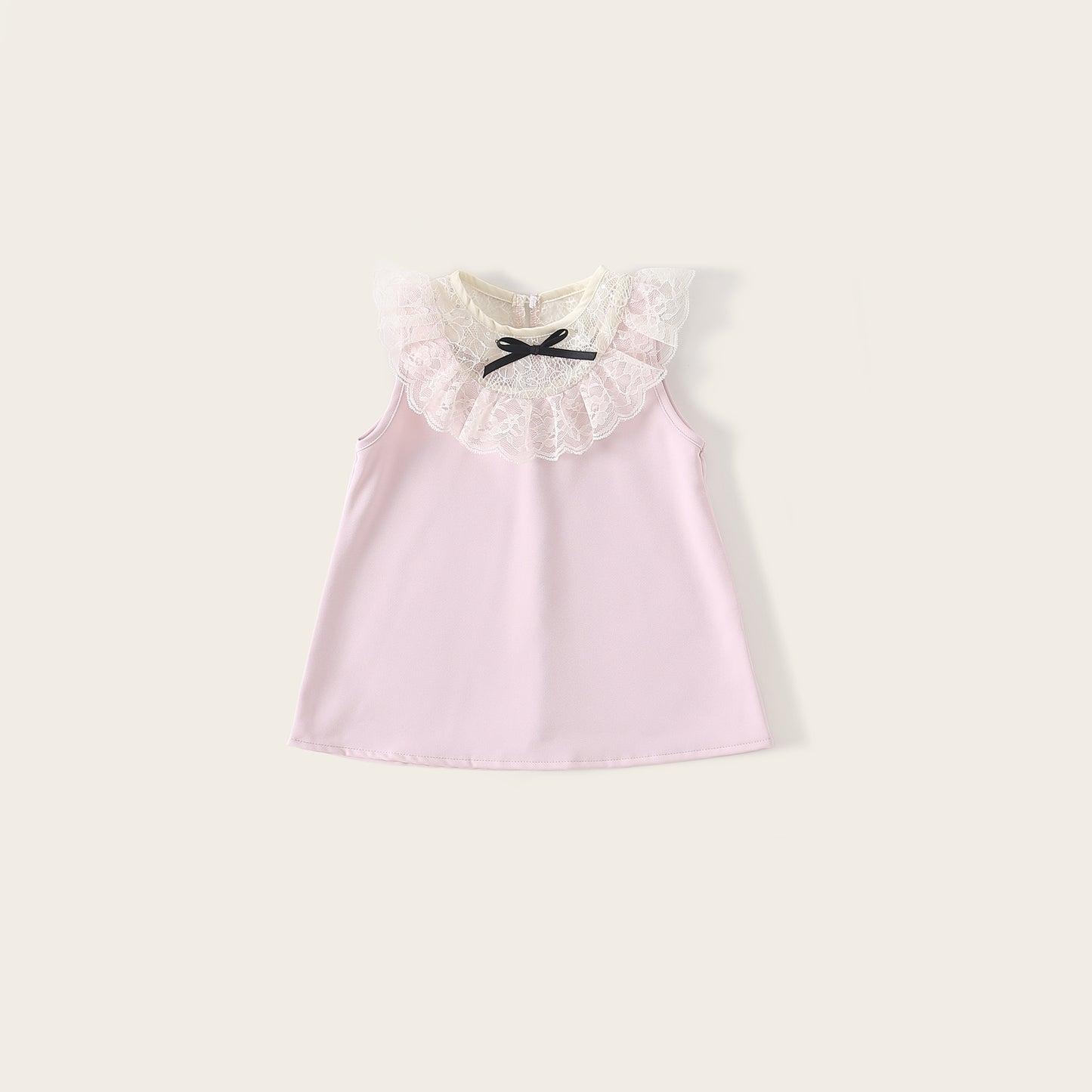 Children's Skirts Summer Lace Bow Vest One Year Old Children's Dress