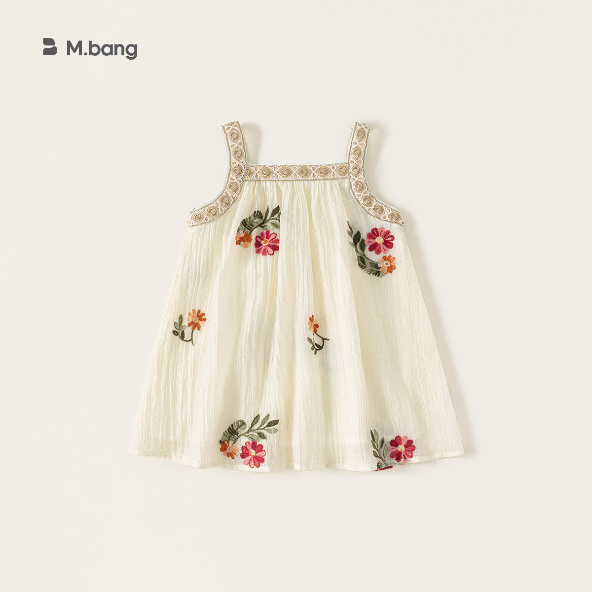 Children's Woven Clothing Skirt Ethnic Style Embroidered Children's Dress