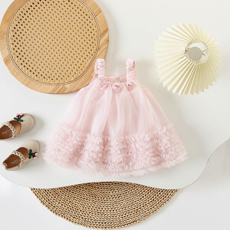 Children's Clothing Summer Straps Vest Princess Little Fairy Children's Dress
