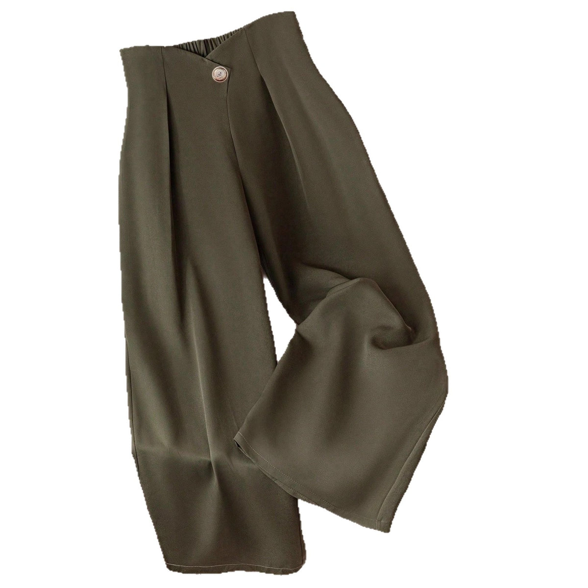 Classic Unique Women's Fashion Button For Casual Pants