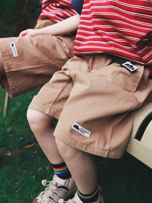 Children's Casual Shorts Summer Matching Outfit Mountain Clothing Outdoor Children's Pants