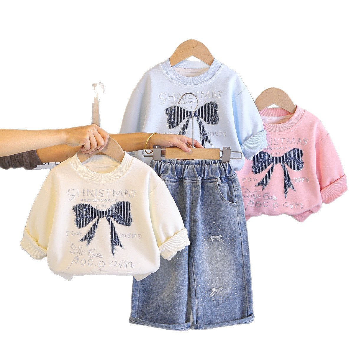 Children's Clothing Outfits Handsome Fashion Spring Clothes Little Sweatshirt Children's Suit