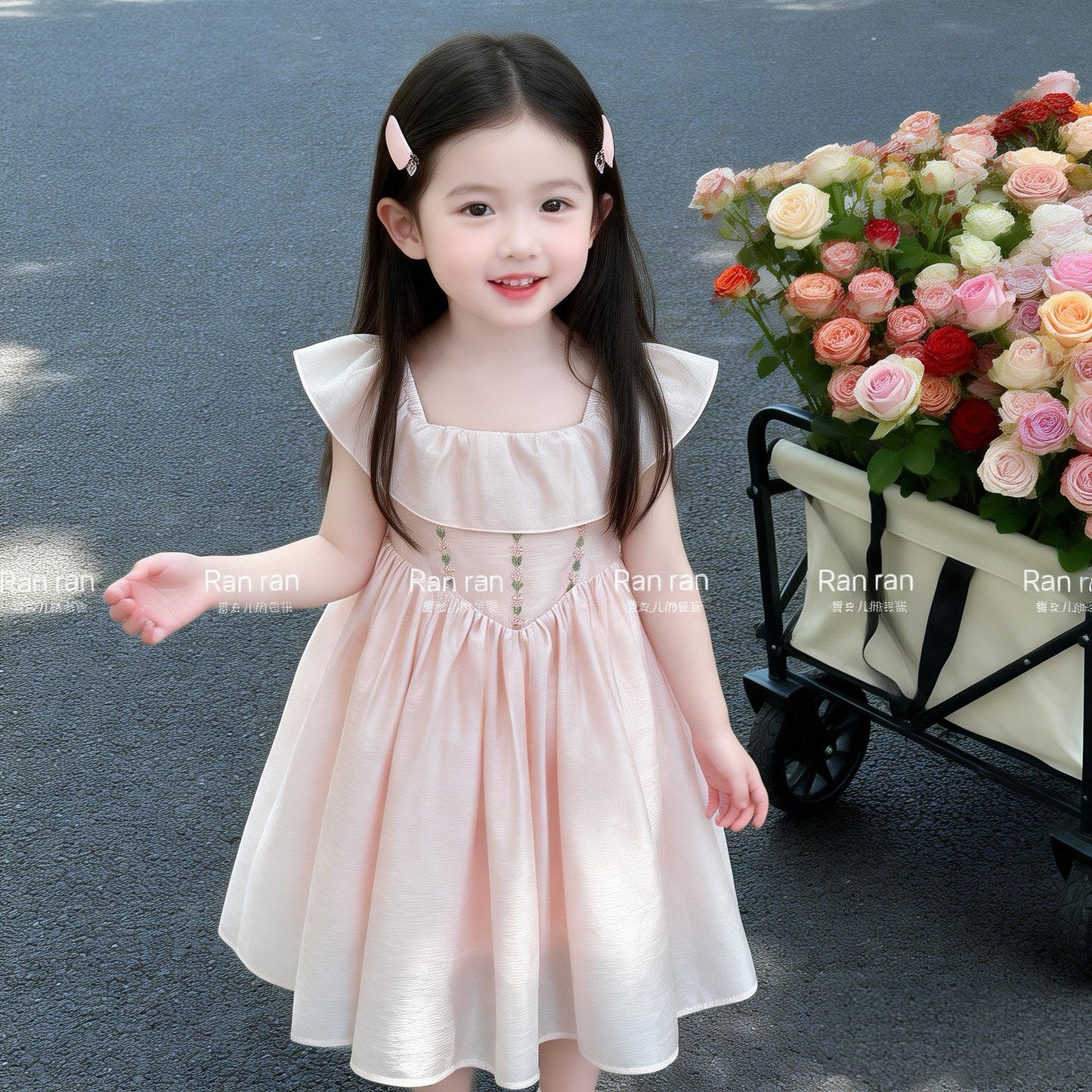 Children's Princess Summer Fashionable Skirt Birthday Children's Dress