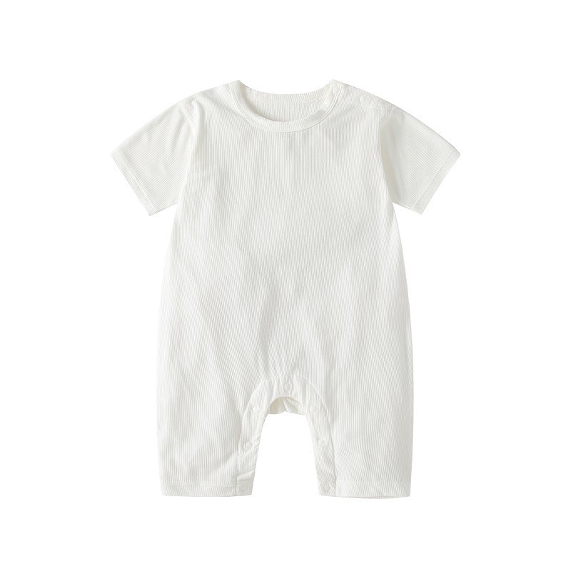 For Babies Thin Summer Clothing Half Sleeve Air Conditioning Jumpsuit, Climbing Suit