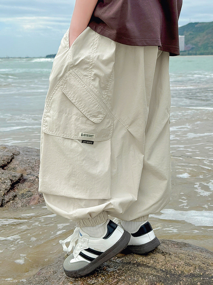 Tale Memory Boy Summer Clothing Anti Mosquito Breathable Boy's Children's Pants