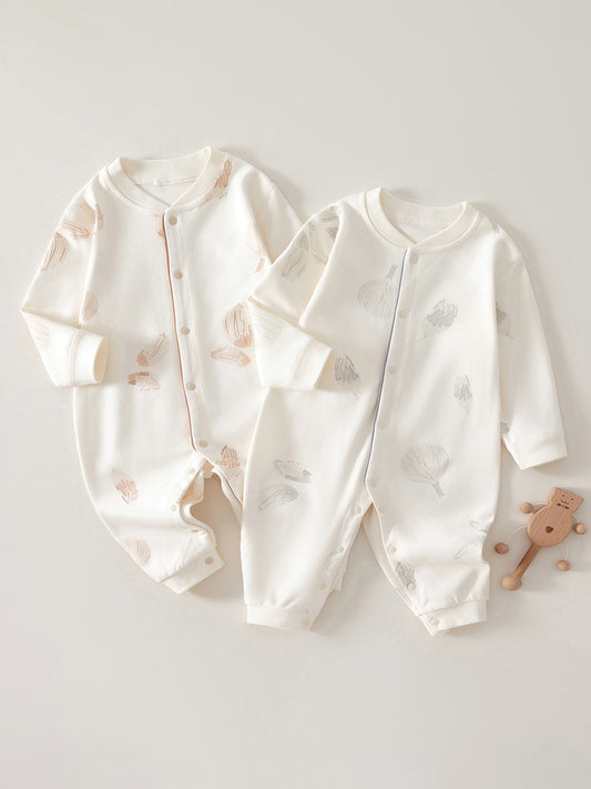 Women's & Men's Jumpsuit Infants Clothes Cotton Pajamas Long-sleeved Jumpsuit, Climbing Suit