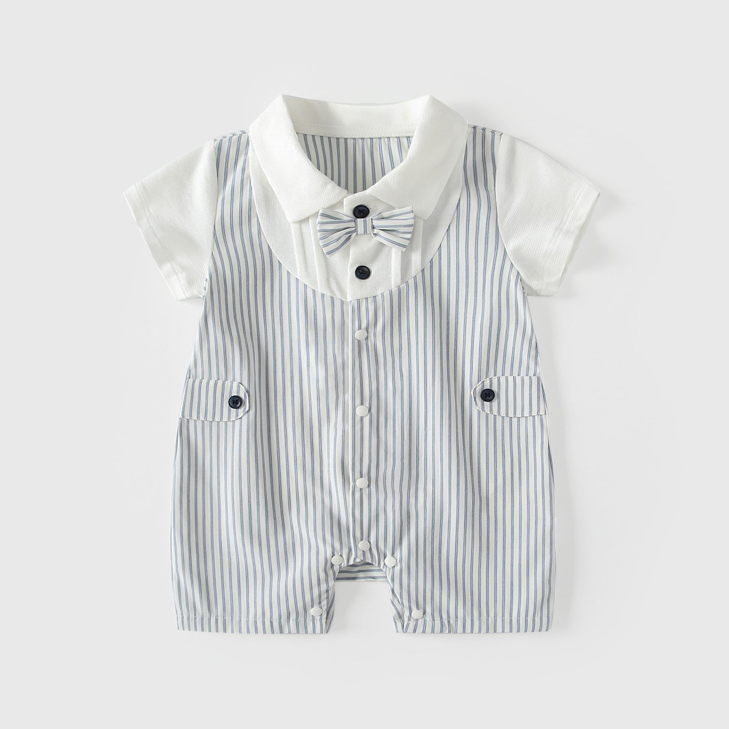 For Babies Thin Summer Clothing Boy Jumpsuit Jumpsuit, Climbing Suit