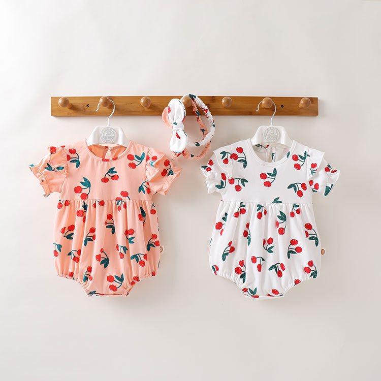 One-piece Rompers Jumpsuit Full Moon Cotton Jumpsuit, Climbing Suit