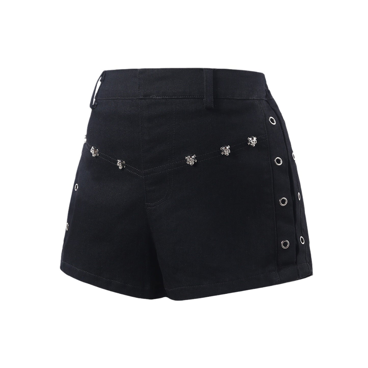 Straight Casual Black Skinny Slimming Elastic Children's Pants