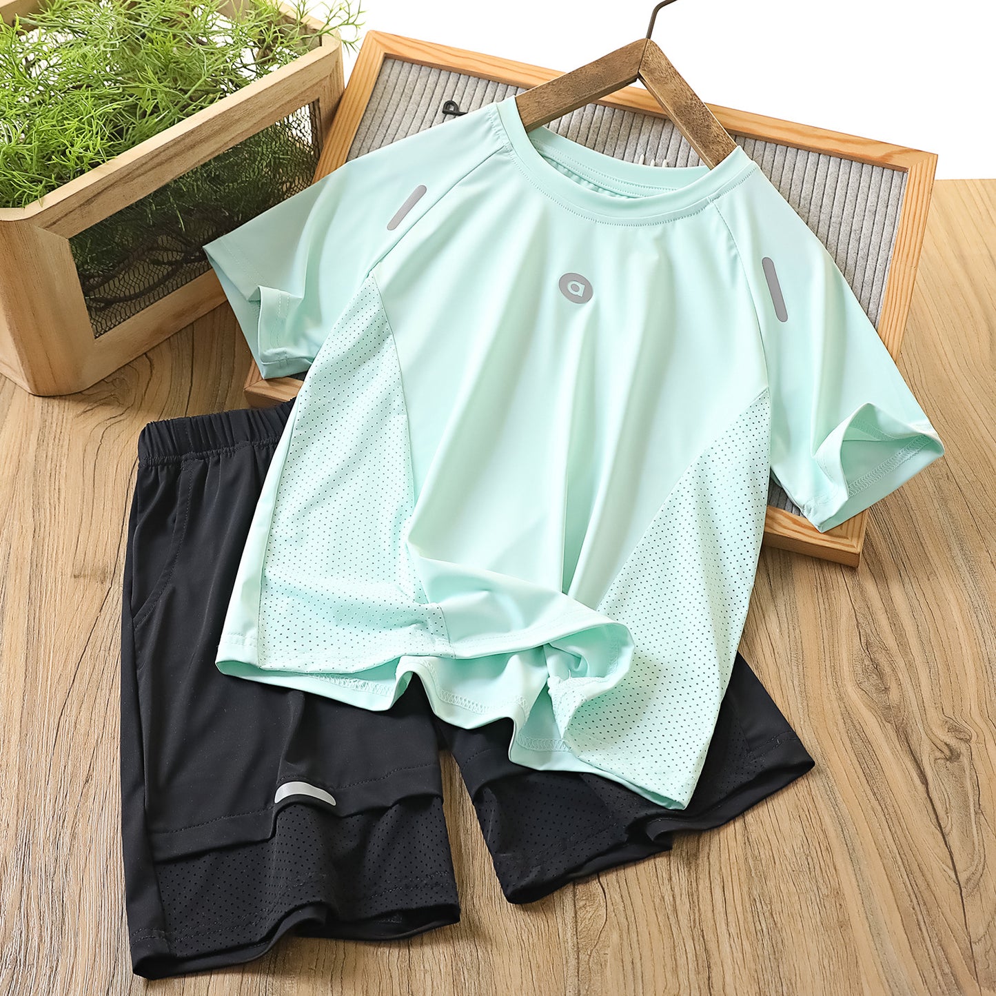 Children's Medium Large Shorts Summer P Quick Children's Suit
